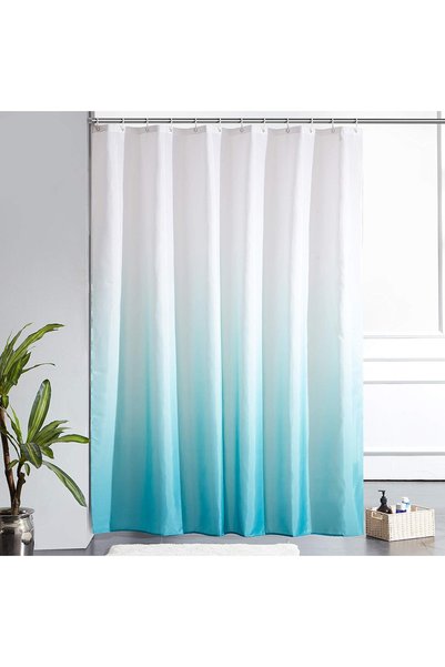 Noonedibs Perdea de duș 180x180cm anti-mucegai pentru cadă în baie, perdele t...