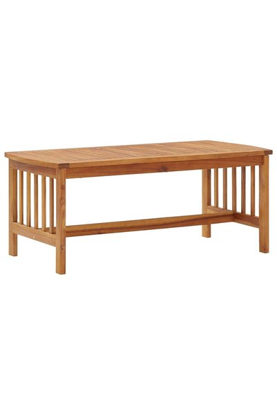 vidaxl Masă de cafea, 102 x 50 x 43 cm, lemn masiv de acacia