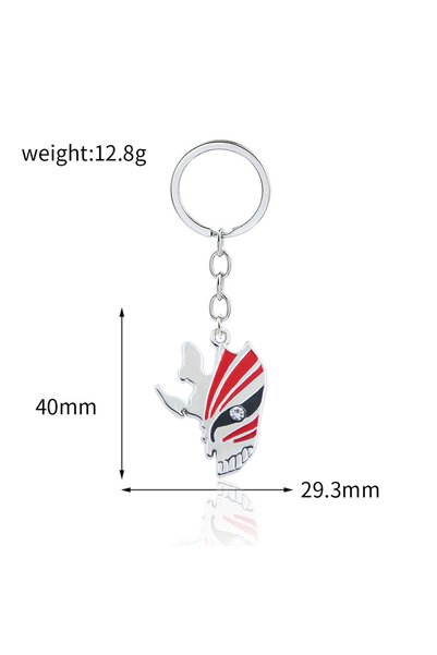 Choice K00664 Anime Bleach Keychain Cosplay Props Kurosaki Ichigo Pendant Nec...