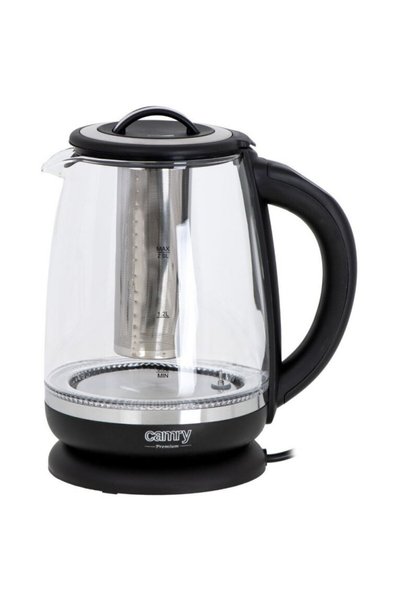 CAMRY Electric kettle with tea strainers CR 1290, 2 l, Choice of degrees, Bri...