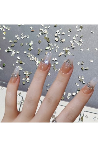Choice 400pcs White Mini Nail Art Rhinestones Crystal Acrylic Flatback Diamon...