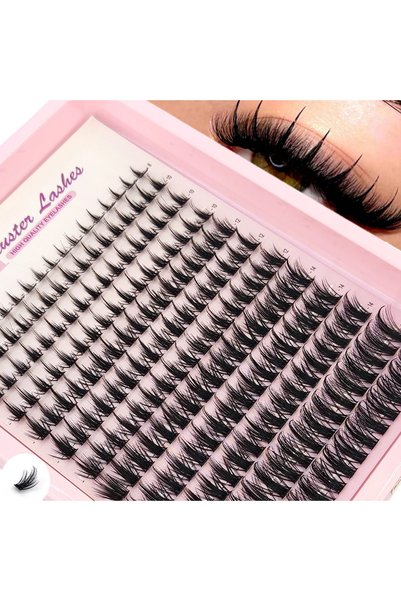 Choice MIX 0.07mm D YN-20 AMSDCN Manga Lash Clusters Wispy Fairy Fluffy Eyela...