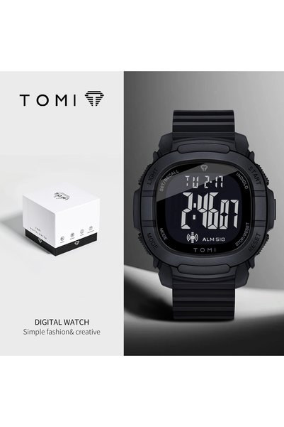Choice black TOMI New Gift Box Packaging Men's Simple Casual Student Sports E...