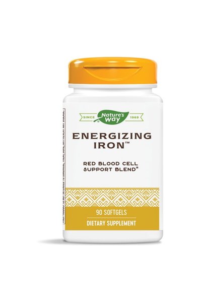 Nature's Way Supliment alimentar, Nature’s Way, Fier Energetic ™ Fier x 90 ca...