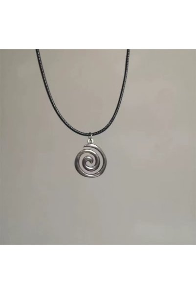 Choice J26051307-3 1PCS Fashionable Simple Spiral Vortex Pendant Necklace for...