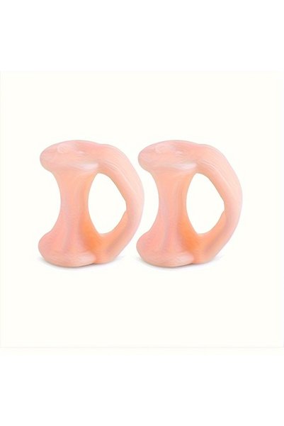 Choice A0230-2PCS Skin 2PCS Separator Silicone Feet Care Protector Toe Feet C...