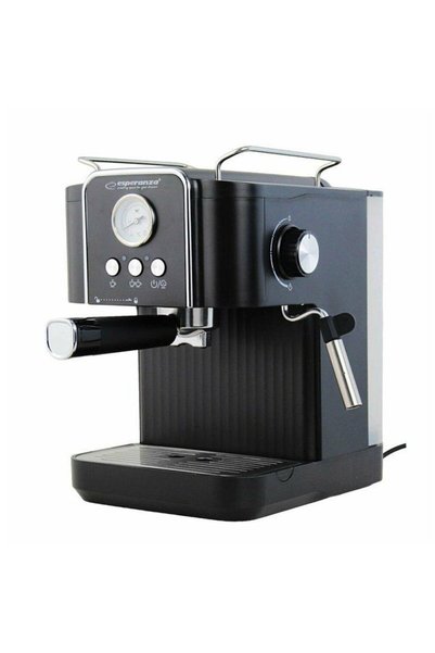 ESPERANZA Excelsa EKC010 Manual Espresso Machine, 850W, 1.8l, 20 bar, Integra...