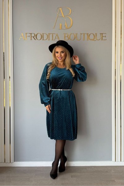 Afrodita Boutique Rochie Sara catifea