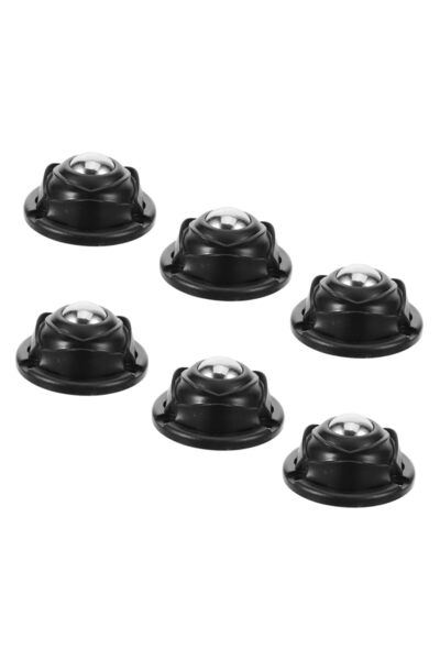 Generic Mini Caster Wheels, Stick on Self Adhesive Mini Casters, Silent Rotat...