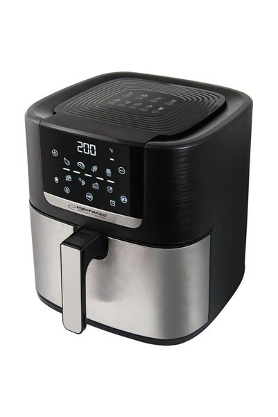 ESPERANZA Φριτέζα EKA004, 1700 W, 8 L, Μαύρο/Ασημί