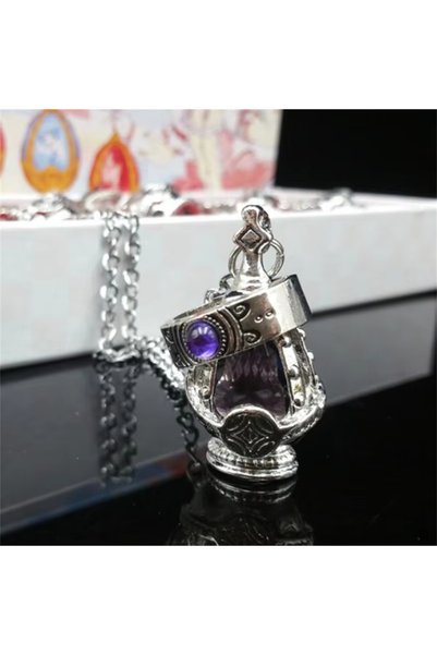 Choice PURPLE Anime Puella Magi Madoka Magica Soul Gem Necklace Crystal Penda...