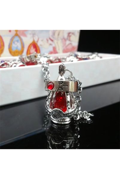 Choice Red Anime Puella Magi Madoka Magica Soul Gem Necklace Crystal Pendant ...
