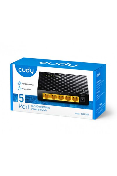 OEM CUDY ICU-GS105D Διακόπτης Ethernet Gigabit 5 Θυρών