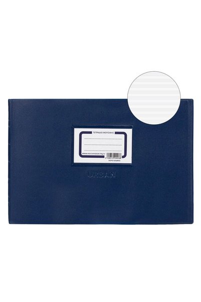 Generic Brand Caiet de Muzica B5 Coperta Albastra URBAN - 40F
