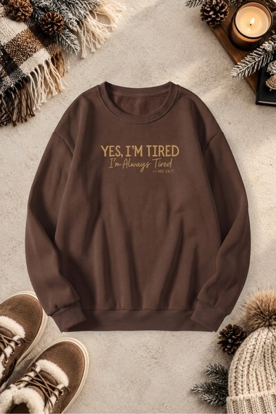 trendypassion Unisex Printed Crew Neck Sweatshirt