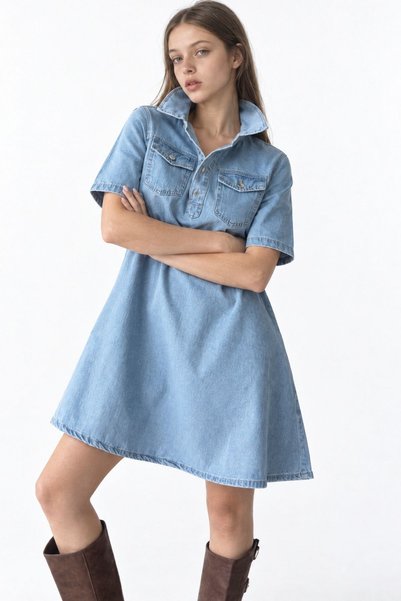 Hiccup Squalo Denim Dress