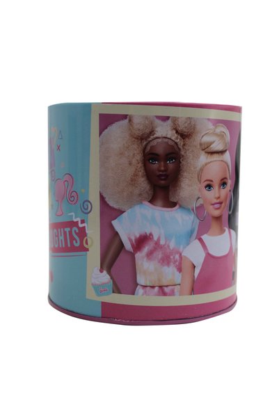 Barbie Happy Thoughts metal piggy bank