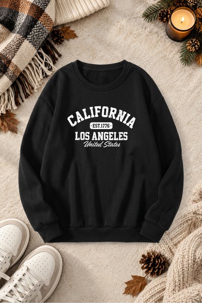 trendypassion Unisex Printed Crew Neck Sweatshirt