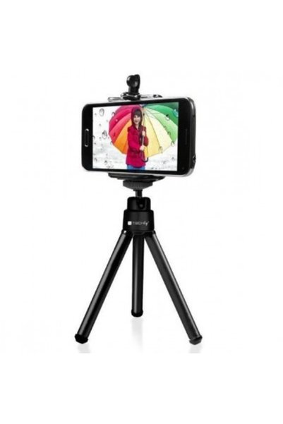 Techly TechlyY I-TRIPOD-UN Καθολικό Φορητό Τρίποδο για Smartphones και Κάμερες