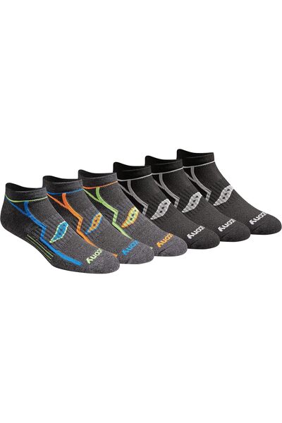 Generic mens Bolt Rundry Performance No-show Multi-pack Socks Socks
