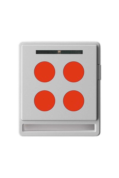 NİCE HOME Telecomandă pentru ECCO5WO, 433.92 MHz, IP40, Alb/Portocaliu