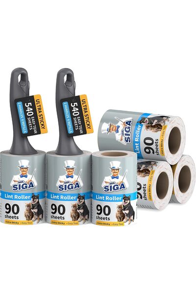 Generic Lint Rollers for Pet Hair Extra Sticky, 540 Sheets, Lint Remover for ...