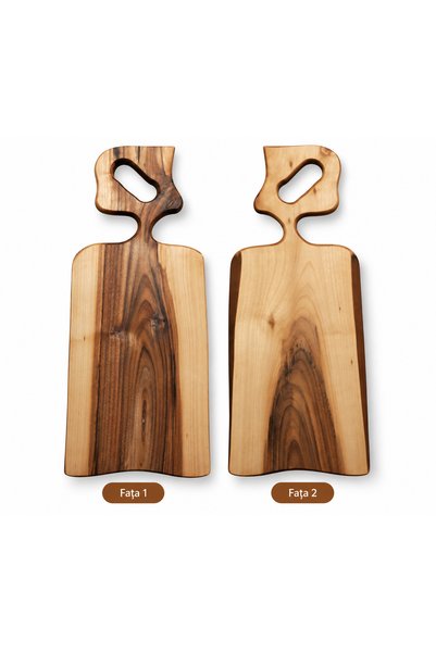 Generic Brand Tocător din lemn de nuc, Design practic si elegant, 51 × 20 × 2...