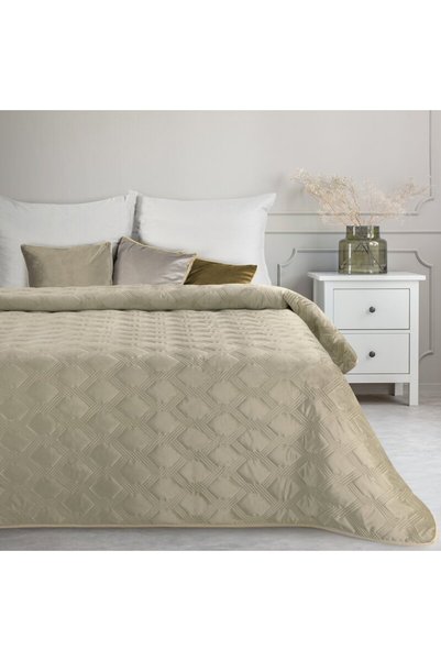 Eurofirany Cuvertura Sofia 170x210cm, crem, 100% poliester