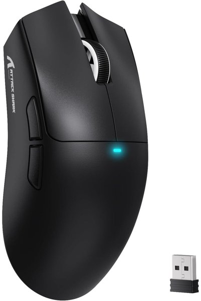 Generic ماوس ألعاب لاسلكي X11SE، خفيف الوزن للغاية 63 جرام مع مستشعر PixArt P...