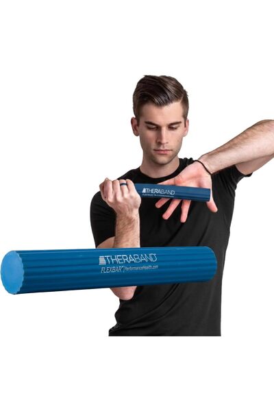 THERABAND FlexBar Resistance Bar For Improving Grip Strength, Tennis Elbow, G...
