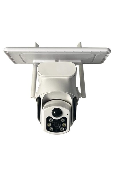 CFT Cameră de supraveghere cu încărcare solară 3MP, WiFi, Baterie reîncărcabilă