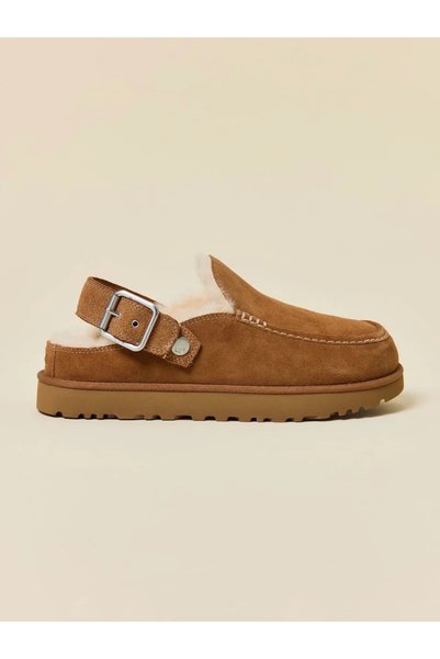 UGG GOLDENSTAR EVELINA CLOG-CHESTNUT - LANJE