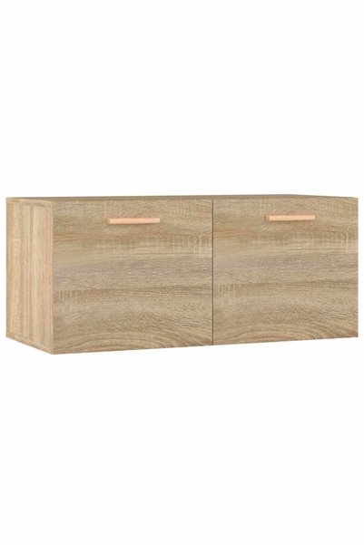 vidaxl Dulap de perete, stejar sonoma, 80x35x36,5 cm, lemn prelucrat