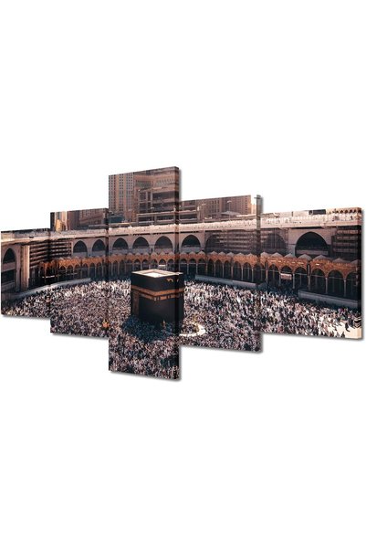 Generic لوحات فنية جدارية لمسجد مكة المكرمة، ديكور مكة المملكة العربية السعود...