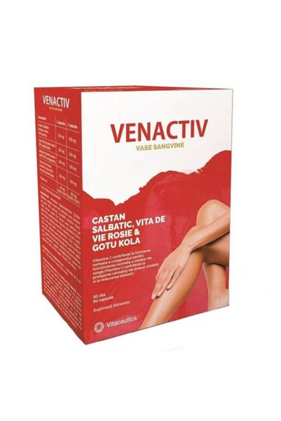 Vitaceutics Venactiv - Vitaceutics, 60 capsule