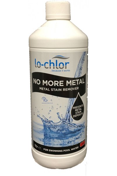 WATER TREATMENT HELLAS Lo-Chlor Καθαριστικό Πισίνας για Έλεγχο Μετάλλων 1λτ Ό...