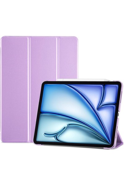 Generic for iPad Air 11" M4/M3/M2 & 10.9" 5th/4th Gen Smart Case, Violet