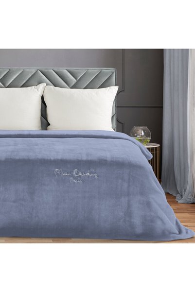 Pierre Cardin Cuvertura, Pierre Cardin, Clara 1, albastru, 220x240 cm, broder...