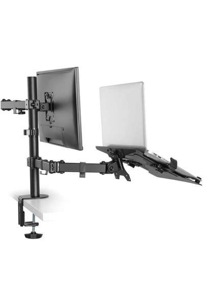 NEOMOUNTS FPMA-D550NOTEBOOK Monitor Desk Mount, 10–32", VESA 100x100, 8kg, Black