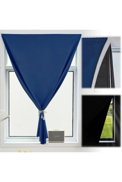 Generic Blackout Curtains,Portable Blackouts Shades,No Drill Travel Darkening...