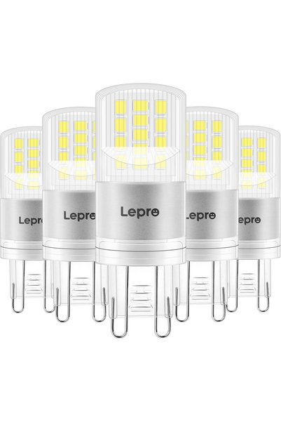 Generic G9 LED Light Bulbs for Chandelier and Crystal Lamps, Cool White 6000K...