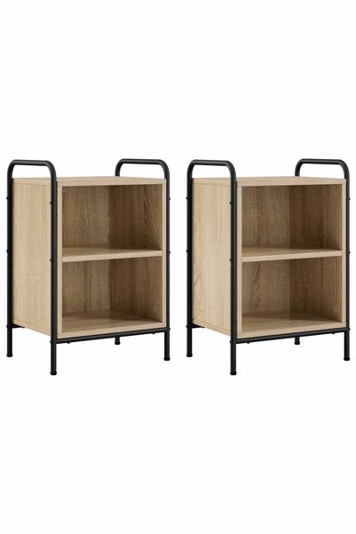 vidaxl Dulap de noapte 2 buc. Stejar Sonoma 40 x 30 x 60 cm