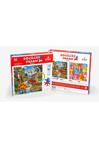Generic Unik Play Go Crazy Jigsaw Puzzle for Kids and Adults, Attractive Cart...