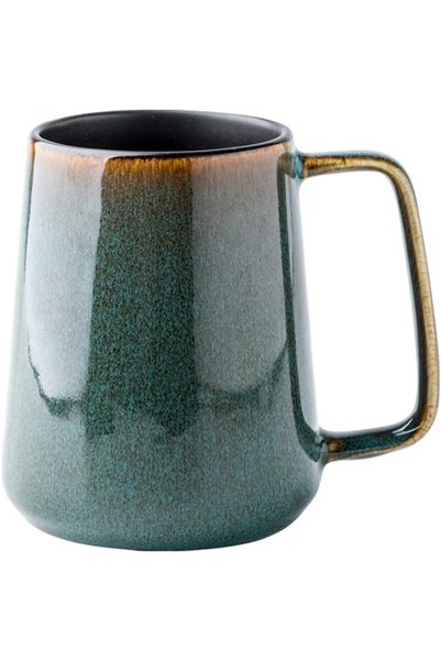 Generic Large Ceramic Coffee Mug, 24 oz Big Tea Cup with Large Handle, Vintag...