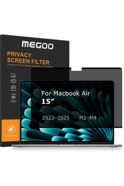Generic شاشة الخصوصية لـ MacBook Air 15 بوصة، (2023-2025 / M2، M3، M4)، زاوية...