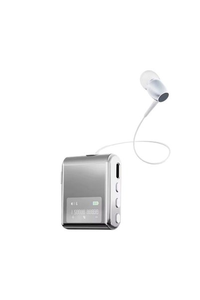 GADGETNOW Ασύρματα ακουστικά Bluetooth ασημί