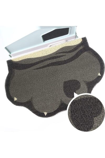Generic Cute Cat Litter Trapping Mat 24”x16”, Traps Mess from Litter Box and ...
