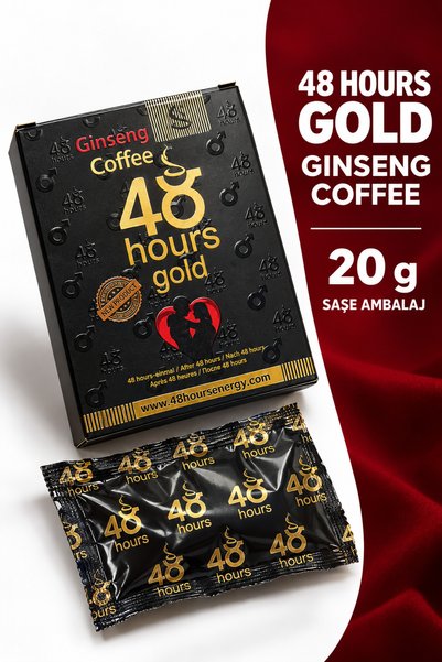 CLORIS 48 Hours Gold Ginseng Coffee 20 g Saşe Kahve