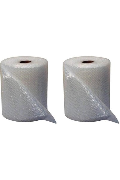 Generic Air Bubble Wrap Packing Roll for Safety & Sealing 25M*50CM (Pack of 2)