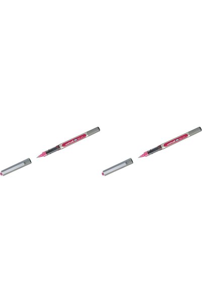 Generic قلم حبر سائل من نوع eye fine UB -157، قلم واحد بلون وردي (عبوة من قطع...